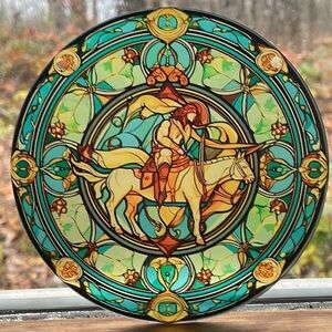 Suncatcher Acrylic 6” White Horse Decorative Home Office Gift